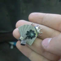 پلاک نقره ۹۲۵ پاستور حکم دستساز