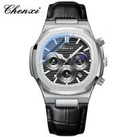 ساعت مچی مردانه چرم چنکسی مدل CHENXI 922