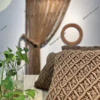 طراحی دکور مکرومه بافی در گالری هنری کلاف|صنایع دستی و سایر لوازم تزئینی|مشهد, الهیه|دیوار