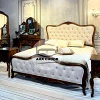 سرویس خواب نئوکلاسیک تخت لمسه