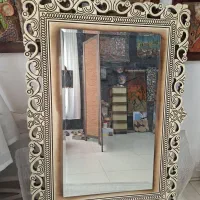 کنسول . بوفه و ایینه شیک سلطنتی چوبی