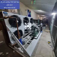 سردخانه صنعتی مدرن با سیستم کنترل هوشمند