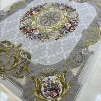 فرش سلاطین با ۱۲۰طرح جدید/کد رنگبندی۴۴۵۳