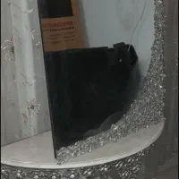 آینه و شمعدان برنجی