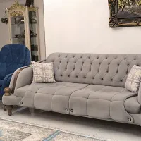 فروش مبل ۵ نفره چستر همراه با میزناهارخوری