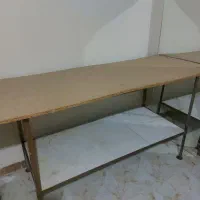 میزکار فلزی نو دو طبقه مناسب بازار روز
