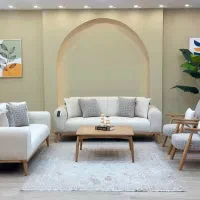 مبل  vip new/ترکیب چوب و پارچه/راحتی منزل شما