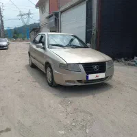 سمند مدل ۸۳ بژ طلایی  ظاهر جلو سورن پلاسی