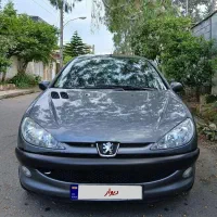 پژو ۲۰۶ تیپ ۲ مدل ۹۰ خاکستری متالیک