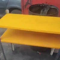 قفسه ۲ طبقه با پایه