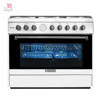اجاق گاز مبله اسنوا مدل والنتینو SGC5-6122N سفید
