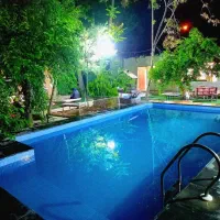 باغ مبله دوخواب استخردار  / معالی اباد / داخل شهر