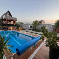 کلبه سویسی استخر دار اب گرم گلسار المان