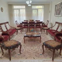 مبل ونهارخوری استیل کلاسیک رنگ البالویی