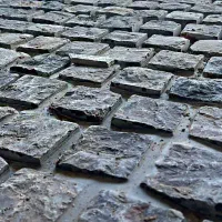 سنگفرش کوبیک / محوطه/کفپوش/ سنگ کف