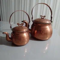 کتری قوری مسی