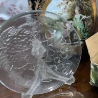 یک دست پیش دستی میوه ای قدیمی اکبند با جعبه
