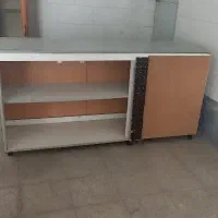 کابینت ام دی اف دوطبقه سه درب