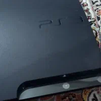 PS3 Slim 320GB بسیار تمیز کم‌کارکرد دو دسته