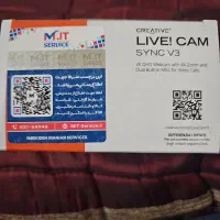 وبکم creative live cam Sync v3|قطعات و لوازم جانبی رایانه|قم, یزدان‌شهر|دیوار