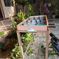 فوتبال دستی با پایه آهنی
