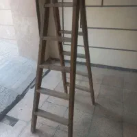 نردبان دوطرفه چوبی ۵پله