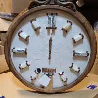 تولید و پخش ساعت دیواری سنگی چوبی کد۳۷۸