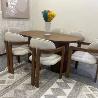 میز ناهارخوری تمام راش