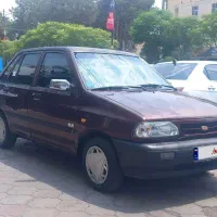 پراید زرشکی مدل ۸۵ شاسی سالم