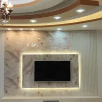 کاغذ دیواری،تی وی وال و بین کابینتی(ماربل شیت)