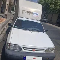 پراید وانت سفید بی رنگ