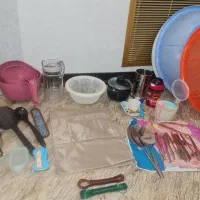 وسایل اشپز خانه همه باهم