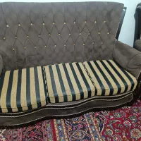 مبل چوبی هفت نفره