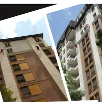 پیچ و رولپلاک سنگ/شستشوی نما/کار در ارتفاع