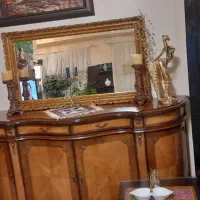 آیینه کنسول چوب راش شیک