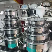 قابلمه های استیل با کیفیت نِزاز و ام جی اس و لیزری