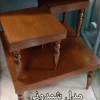 جلو‌مبلی پایه خراطی/میز جلو مبلی /میز عسلی