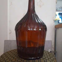 شیشه  رنگی غوره ۵لیتری وسبد خرید استیل