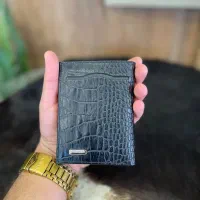 کیف پول تمام چرم طبیعی هدیه روز پدر