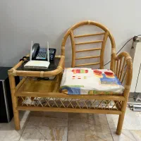 میز تلفن آنتیک چوب روس