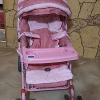 کالسکه دخترانه صورتی
