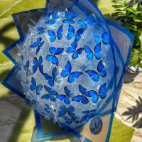 دسته گل پروانه ای چراغ دار