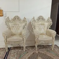 مبل ۷ نفره سلطنتی در حد نوبا جلومبلی و عسلی|مبلمان خانگی و میز عسلی|رباط‌کریم, |دیوار