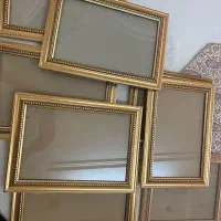 قاب عکس کلاسیک چوبی فلزی خاتم اصفهان