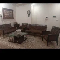 مبل هفت نفره چوبی کاملا سالم