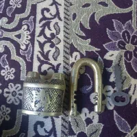 قفل برنجی قدیمی انگلیسی