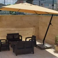 چادر چتری پایه بغل 16 متری 4*۴