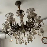 لوستر و دیوارکوب رنگ برنز
