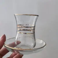 استکان کمر باریک پاشا باغچه