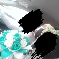 «تاج گل و دسته گل عروس